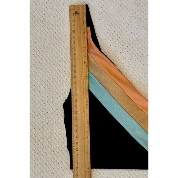 IVL Shimmer Retro Stripe Fully Lined Sports Bra With Adjustable Straps 6 - Picture 8 of 9